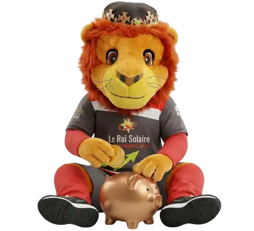 Mascotte Le Roi Solaire