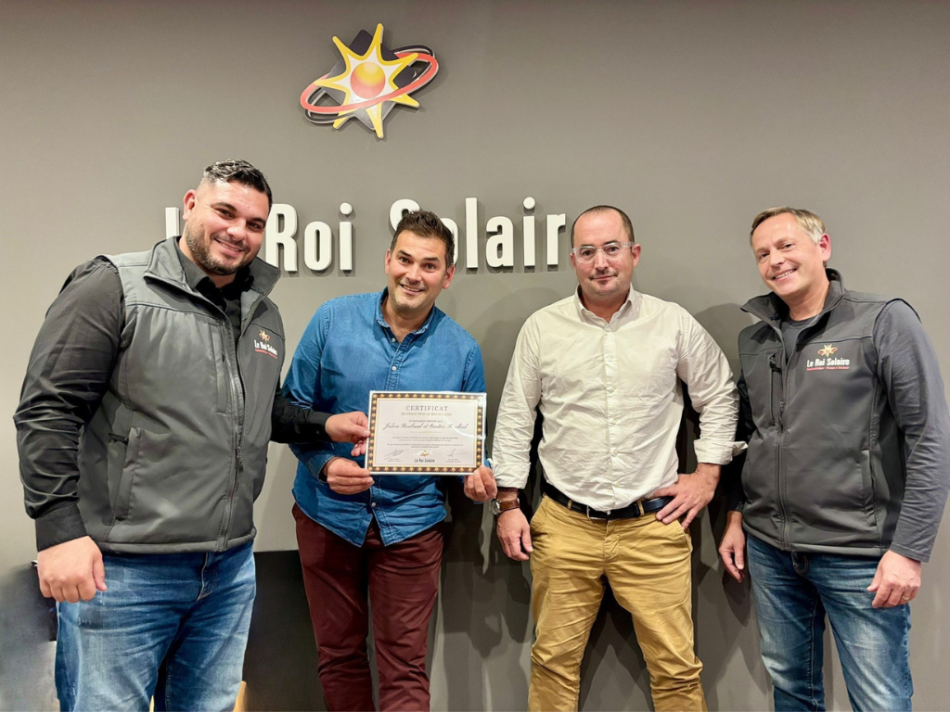 Ouverture prochaine de l’agence photovoltaïque Le Roi Solaire à Auriol (13)